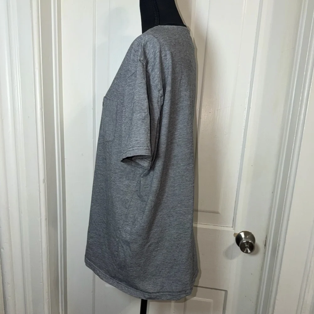 Men's size 2X Original Penguin Heather Gray Short Sleeve Tee, shirt, top‎